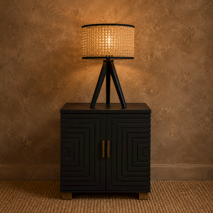 TRIPOD TABLE LAMP 30x30x55cm